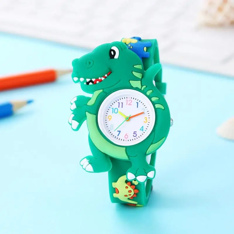Cute watches for boys and girls, koi for girls, dinosaurs for boys, skin friendly gifts for children