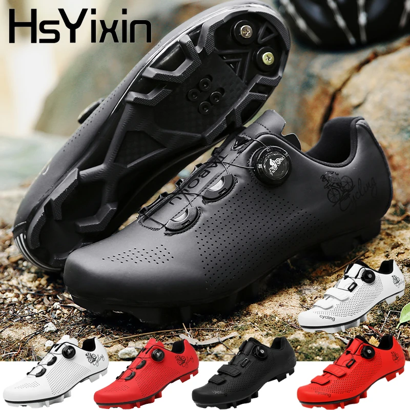 

MTB Cycling shoes Breathable Self-Locking MTB Cycling Shoes Men's Road Bike Non-Slip Racing Sneakers Women's Flat Bicycle Shoes