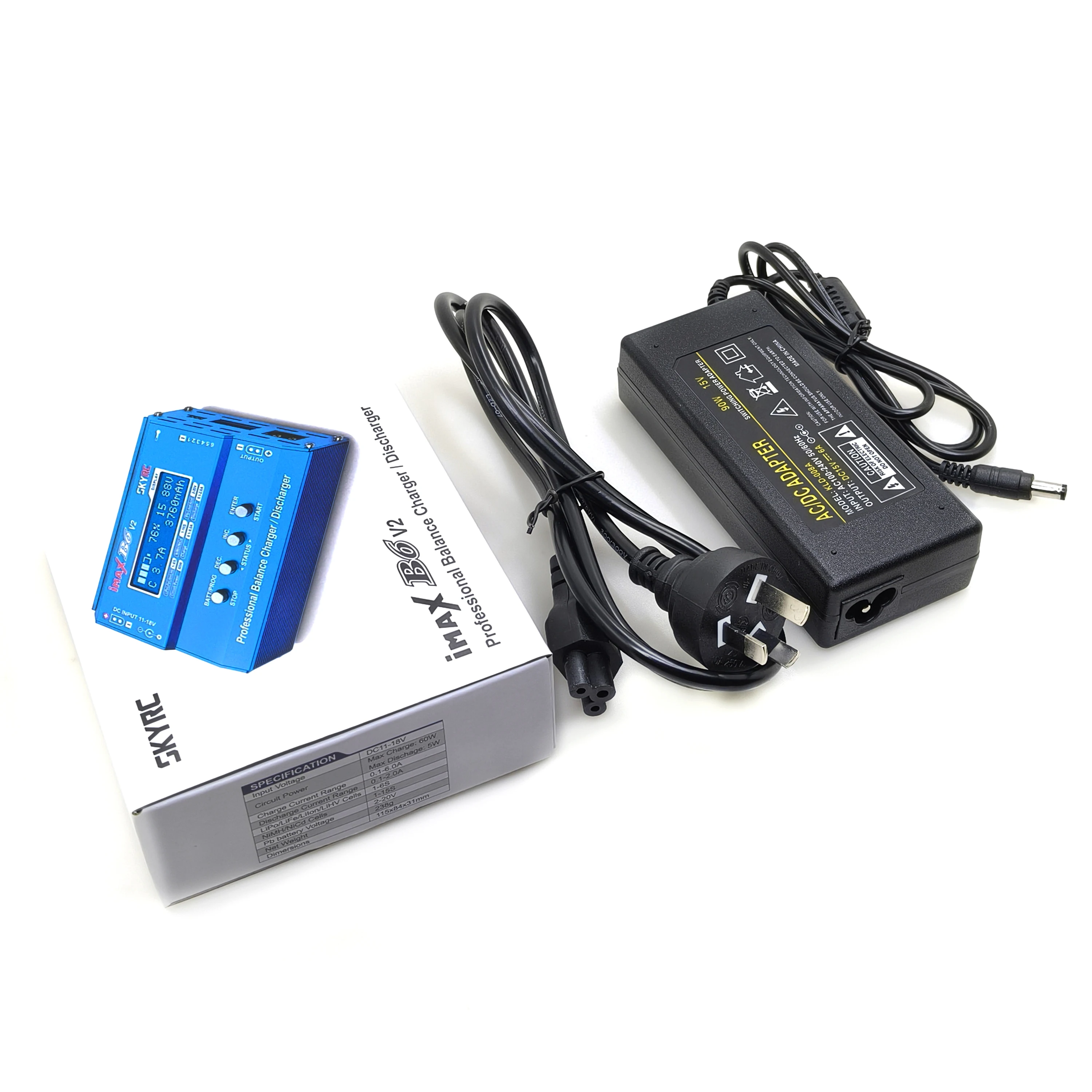 

SkyRC IMAX B6 V2 Обновление RC B6 60 Вт 6A Зарядное устройство Lipro Balance Разрядник RC Балансное зарядное устройство Ni-Cd Цифровой дисплей