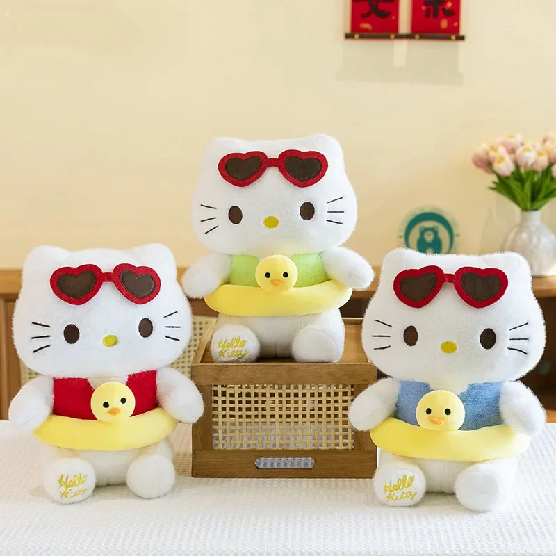 20-35cm Kawaii Sanrio Plush Doll Toys Cute Hello Kitty Room Decor Cartoon Cute Plush Stuffed Toy Kids Birthday Xmas Gifts