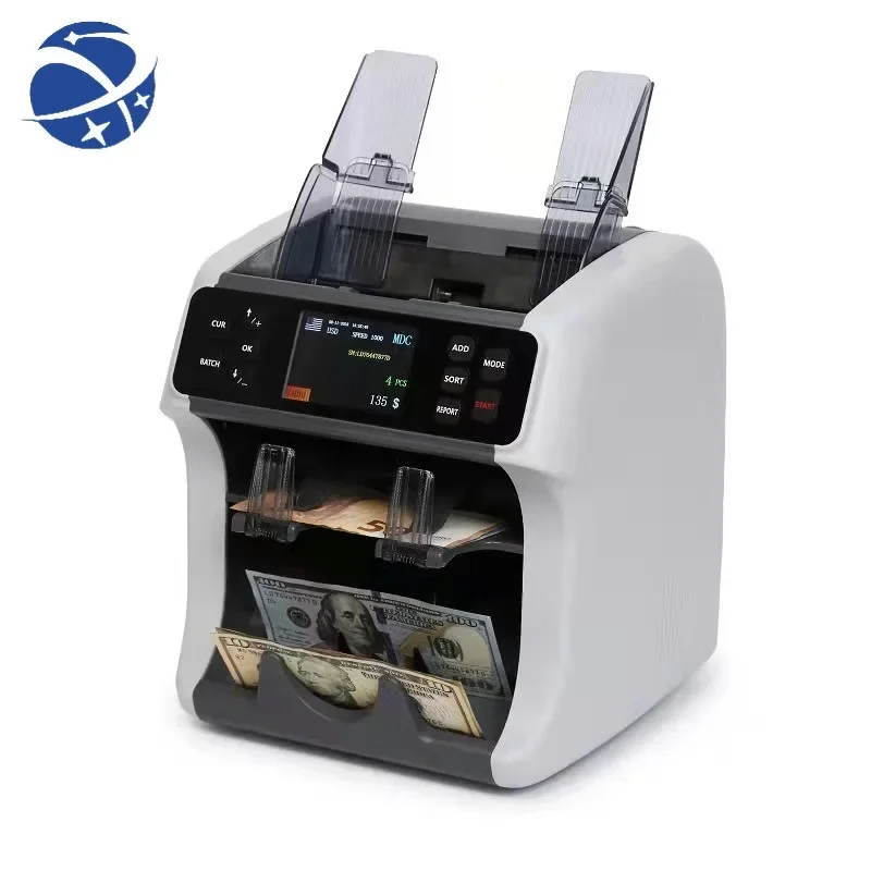 YYHC Quality Assurance Factory Supply Professional Gold Money Counter Machine High Efficiency Money Machine Bill Counter