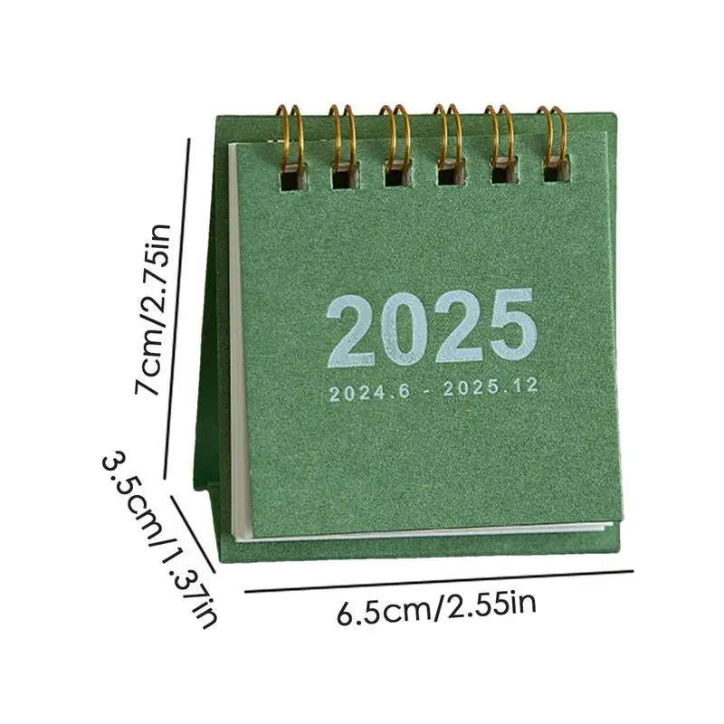 2025 Kalender Schreibtisch täglich monatlich Zeitplan Tisch planer Zeit management Kalender Bücher Jahres planer Kalender für Büros