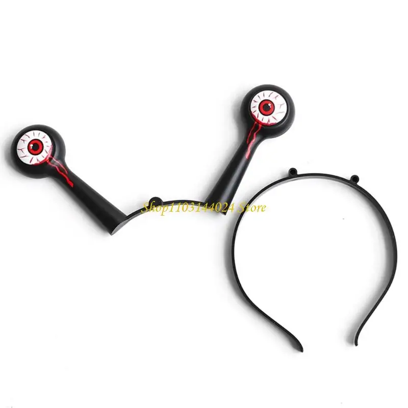 N5KE 2PCS Unisex Augapfel Stirnbänder Lustiges Partyzubehör für Rollenspiele -Cosplay -Event