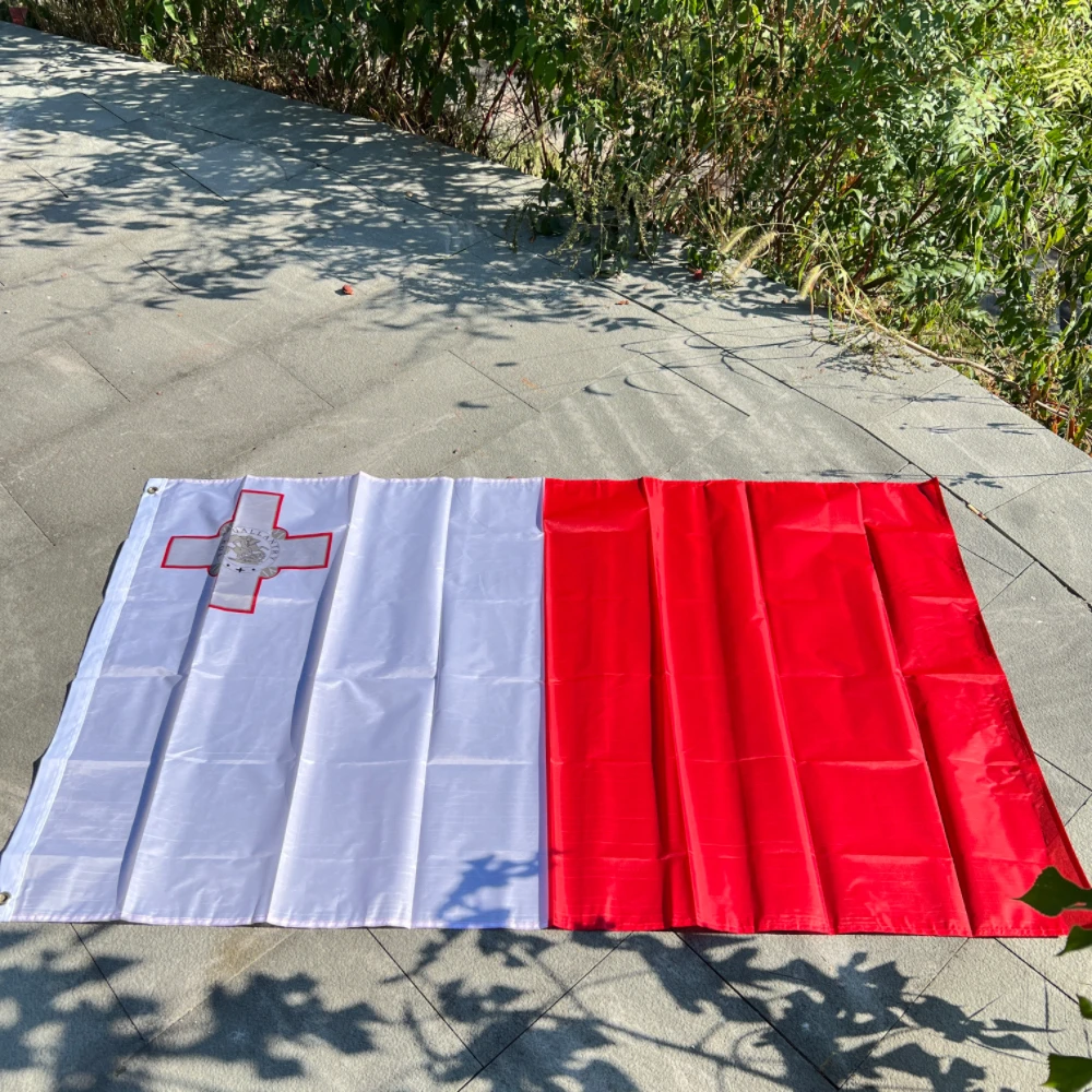 Malta Flag 90x150cm Mlt Malta Flag Indoor Outdoor Banner Home Decoration Polyester