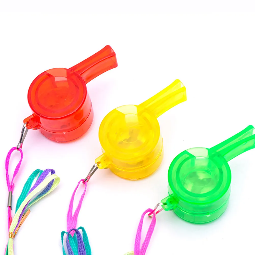 LED Light up Whistle Glow Whistles Bulk Party Supplies Toys Whistles Party Favors Glow in the Dark for Christmas Birthday Party