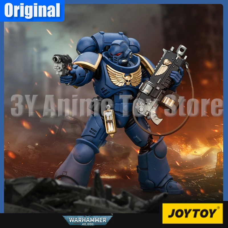 JOYTOY Warhammer 40k 1/18 Action Figure Ultramarines Intercessors 3.0 【New In Stock】 Model Doll Collect Decor Toys Birthday Gift