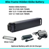 충전기 포함 히든 Ebike 배터리, Dengfu E10 E22 E23 프레임, Luna cycle X2 Z1 Endure Ebike M600 배터리, 48v, 17.5Ah, 13Ah, 52V, 15Ah 1