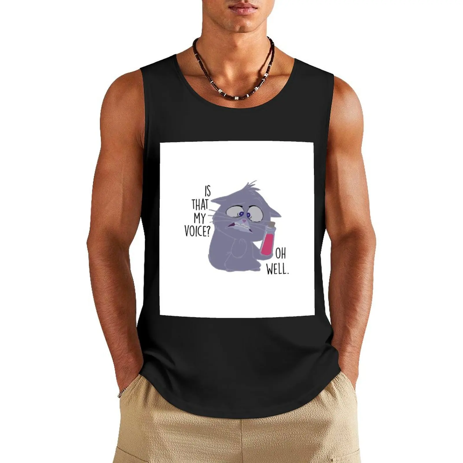 

Yzma Tank Top cotton t-shirts man gym t shirt men