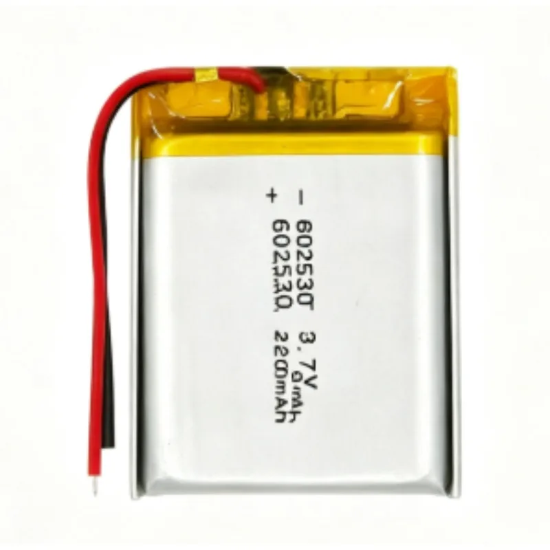 602530 Lithium Polymer Battery 3.7V 400mAh Ternary Rechargeable Li‑Po Battery For Bluetooth Earphone Base Wholesale Customized
