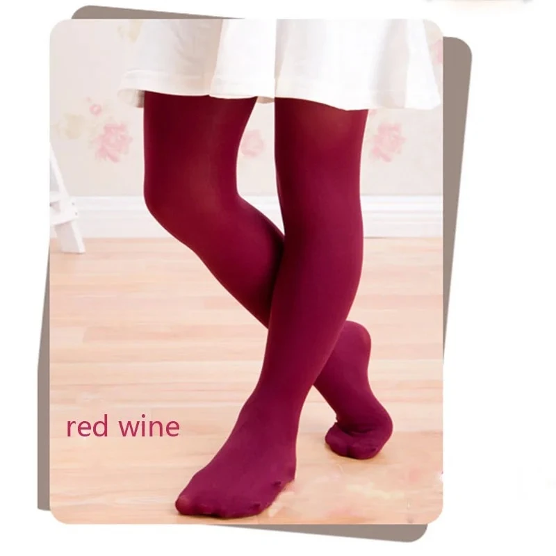 New Student Girl Ballet Dance Solid color Tight Children Baby breathable High elasticity Stockings Spring toddler Kids Pantyhose