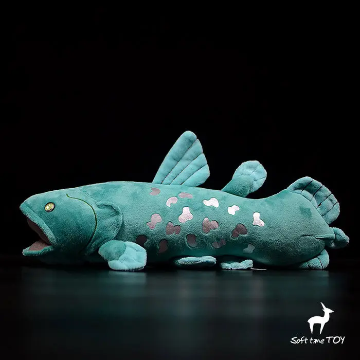 Carpentaurus,prehistoric Stuffed,lance-tailed Fish Simulation Animal Knickknack,Small Ornaments and Miniature Models