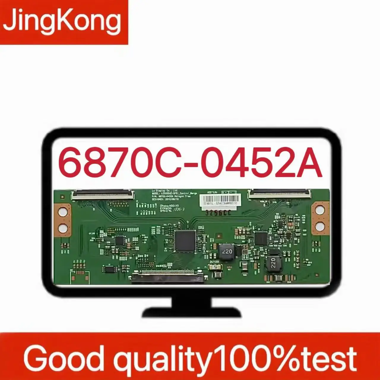 Placa lógica 6870 C 0452A 6870C-0452A 0451LC500DUE-SFR1_Control_Merge Placa de TV LCD para tarjeta de placa lógica original t-con