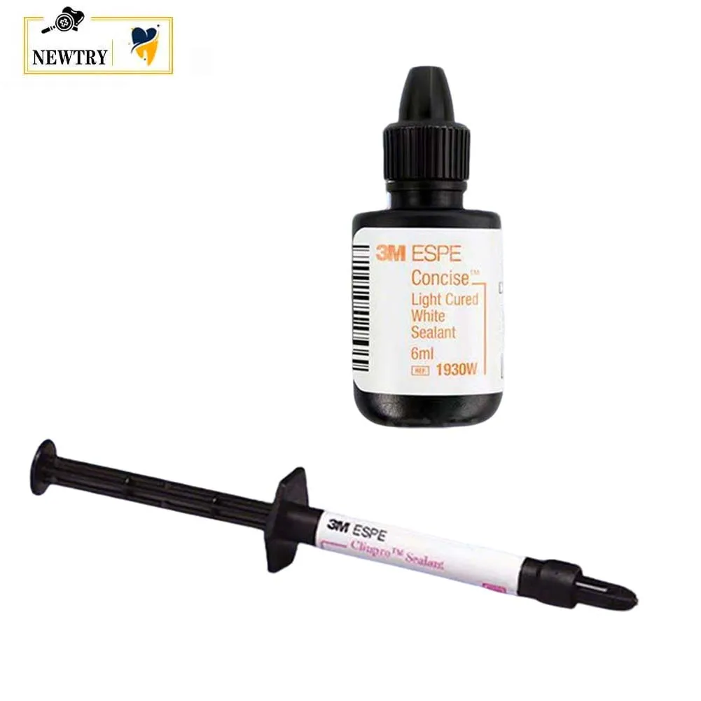

Dental 3M Pit And Fissure Sealant REF12647/1930W 3M ESPE Concise™ Light Cure White Sealant Resin Color Changing Clinpro Sealant