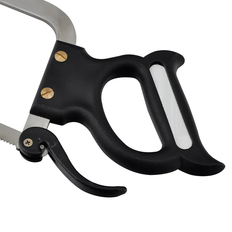 Commercial manual stainless steel meat saw, stainless steel bone saw, slaughter saw 18-25 inches