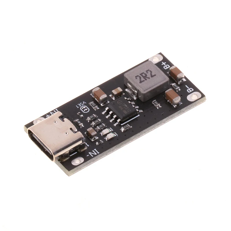 [SU]Type C USB Input 3A Polymer Ternary Lithium Battery Quick Fast Charging Board IP2312 CC/CV Mode 5V To 4.2V[SU]