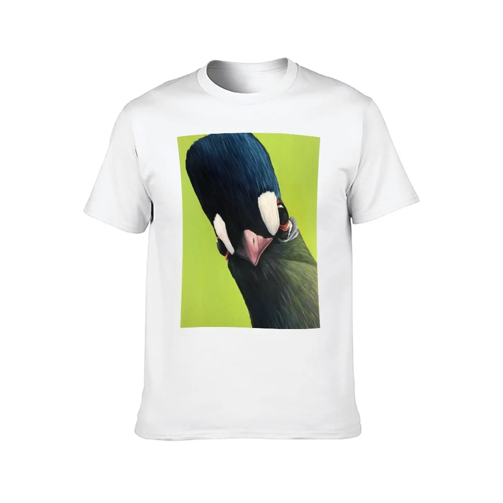 Davy Hartlaub's Turaco T-Shirt t shirts for man cotton funny t shirt man plain T-Shirt