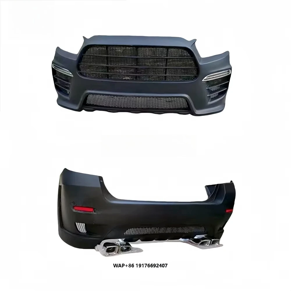 

2007-2014 for Highlander Tuning Body Kit Front Bumper Rear Bumper LED Daytime Running Lights Tail Throat Car Exterior