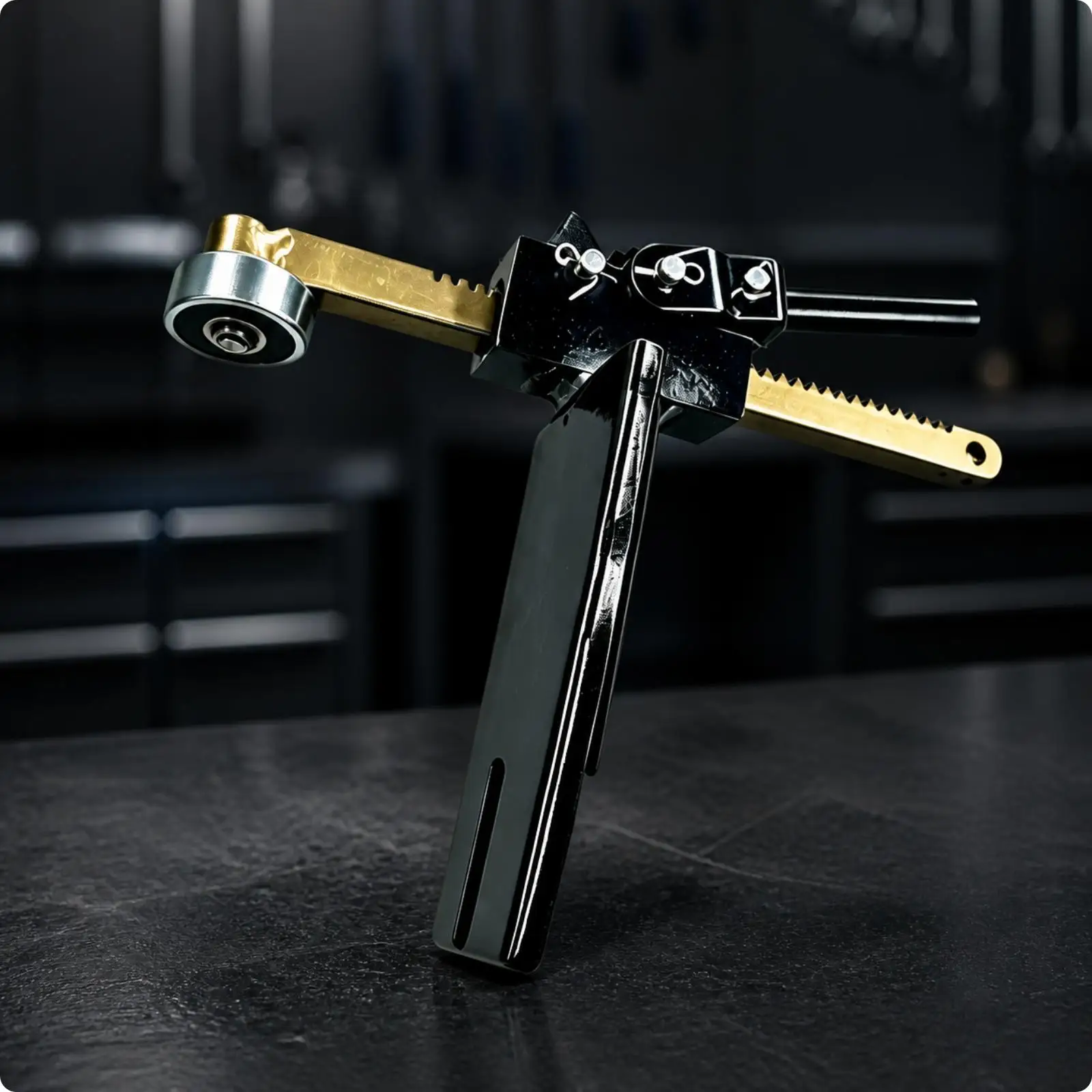 Manual Tire Mounting Device Tubeless Bead Tool Metal Hand Operated Tire Remover for Workshop Mechanics Portable Repair Equipment
