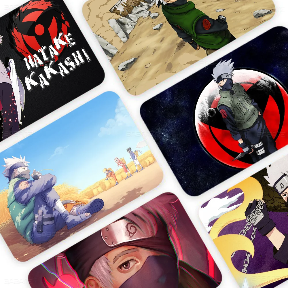 Anime Hatake Kakashi Anime Spend or Save Funny Shell On Off Ultra Thin No Fade Sticker Skin Cover Film for Debit Credit Card