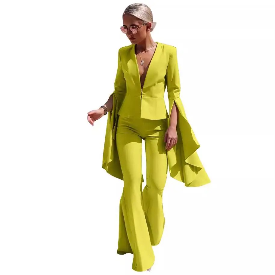 イレギュラーなスイングフレアファッションパンツ-大きいサイズ-レディース-ホームコンフォート下着-アクセサリー-ブランド無し-登録済み