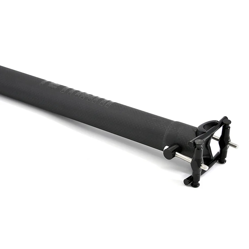 New TEMANI Full Carbon One-piece Seatpost 31.8/33.9/34.9x600mm Ultralight For Dahon Folding Bike Bicycle Upgrade Parts