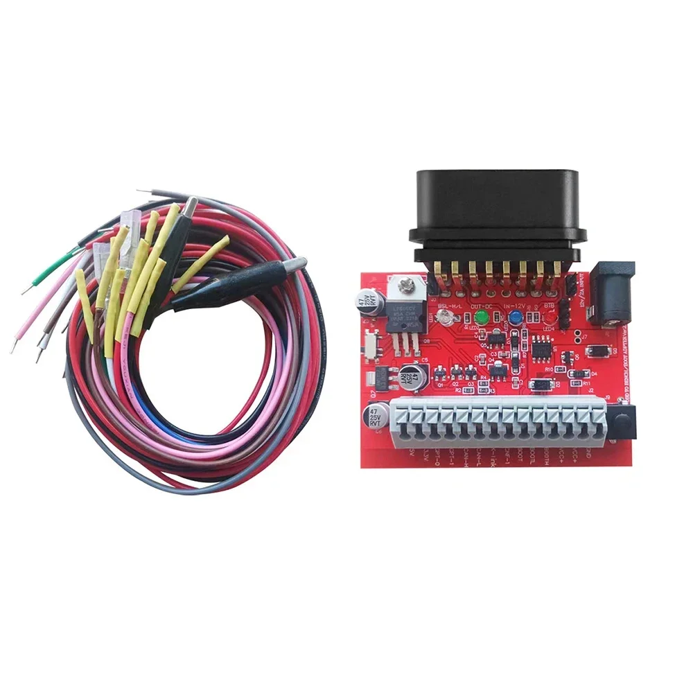 NEW OTB 2.0 Adapter ECU Programmer Tools Upgraded Version Three-way BO-OT OBD2 on Bench 16 Pin Adapter for Foxprog KT200 KT200II