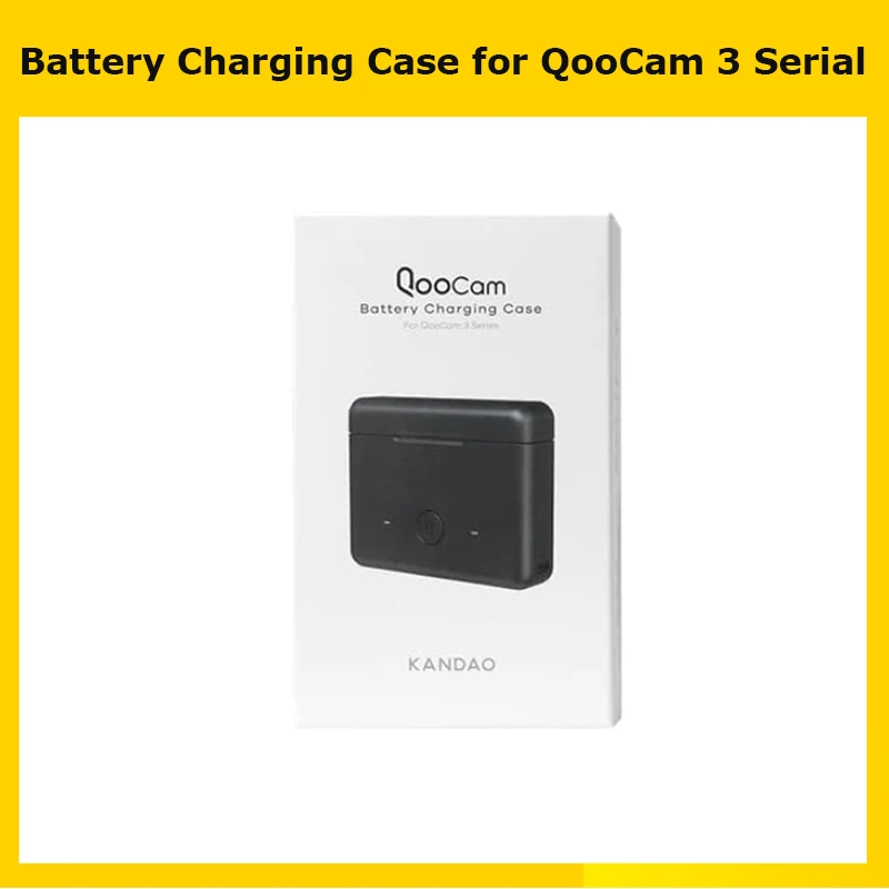 Original KanDao QooCam 3 Accessories (Selfie Stick/Battery Charging Case/Battery)