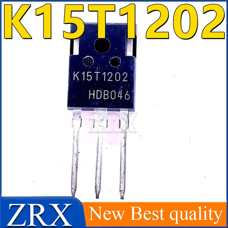 5Pcs/Lot New and original imported K15T1202 IKW15N120T2 IGBT TO-247 In Stock