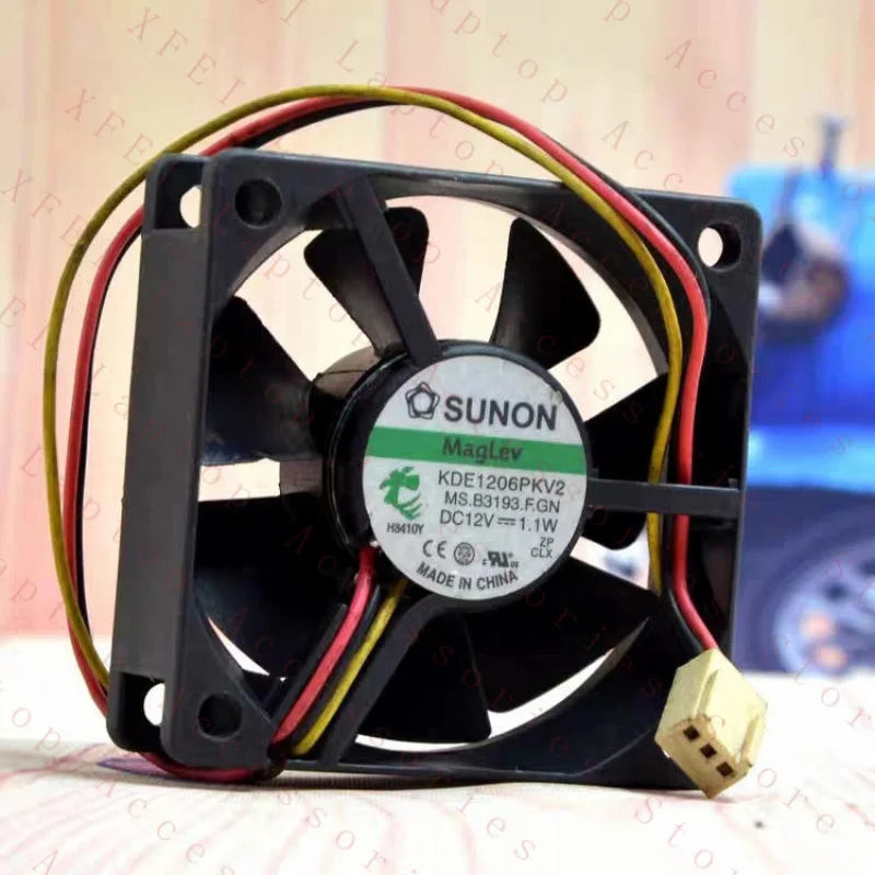 

Вентилятор охлаждения D 1 PCS Fan KDE1206PKV2 DC12V 0.11W 6020 6CM 3-проводной # как