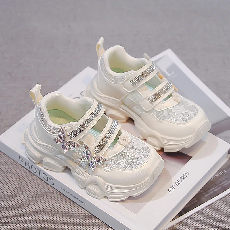 2026 Tough Durable Children Running Shoes Breathable Textile Material Anti Deformation Outdoor Sport Footwear