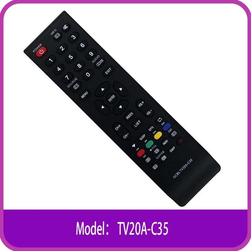 TV20A-C35 Remote Control For GCBL Changhong TV LD40CH105 LED40D2080 TV20A-C54