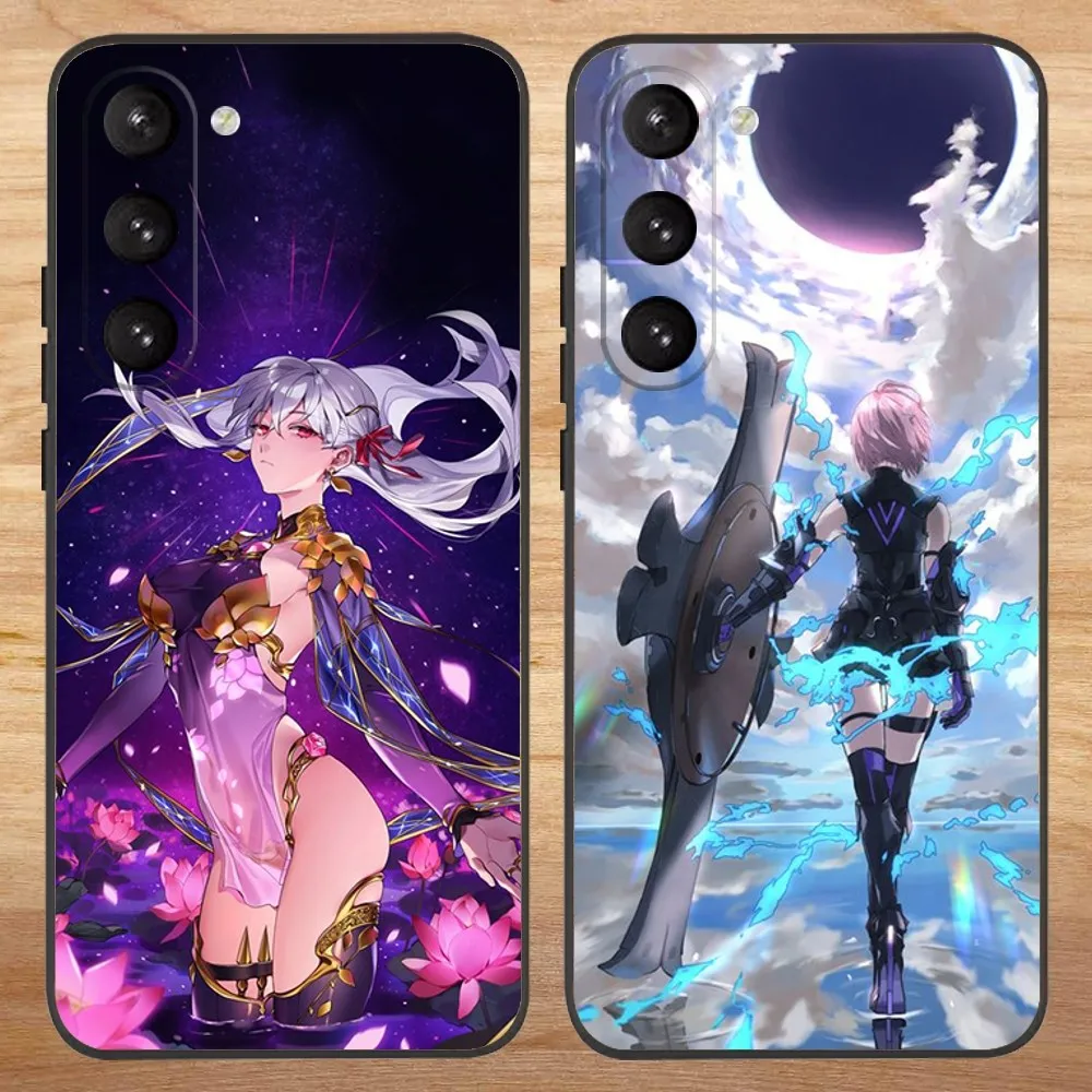 

Fate Grand Order Phone Case For Samsung S23,23,22,30,21,10,9,Note20 Ultra,Lite,Ultra,5G,Plus,FE,Black Soft Case