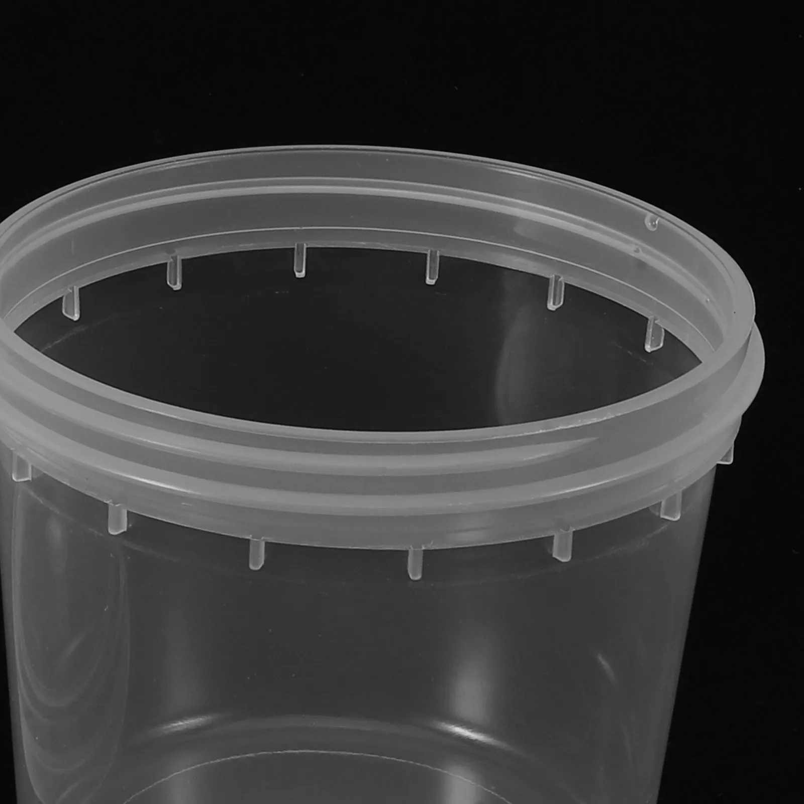 6Pack Wide Mouth Reagent Bottle Transparent PP 480Ml Plastic Labs Bottles Ventilated Cap Sample Storage Container Lab Tissue