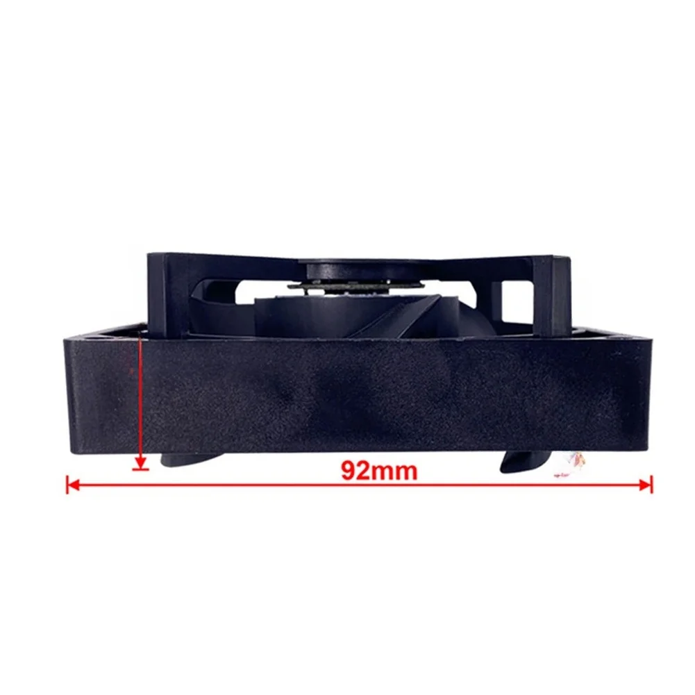 92mm 12V DC For Refrigerator Cooling Fan Motor HH0004962A for Icebox 12x12x5cm Plastic Blower Fan Low Noise Design