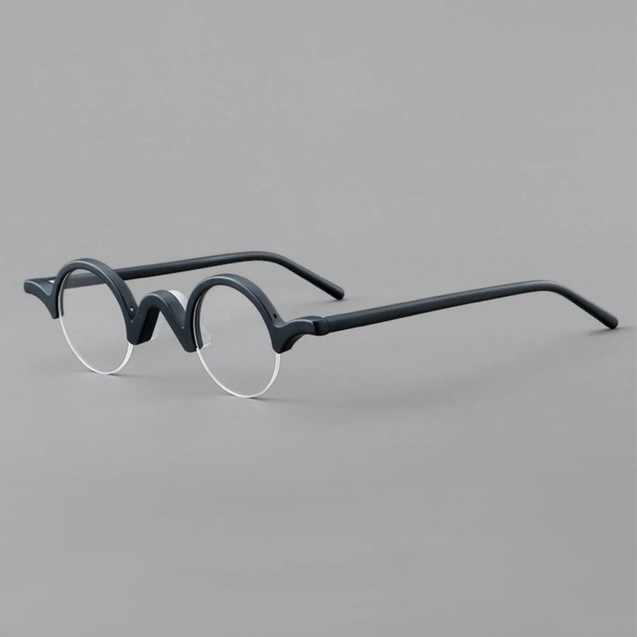 

Women's Spectacle Frame Men Anti-Blue Light Style Glasses Clear Lens Brand Designer Female Acetate Frame Vintage Eyeglasses