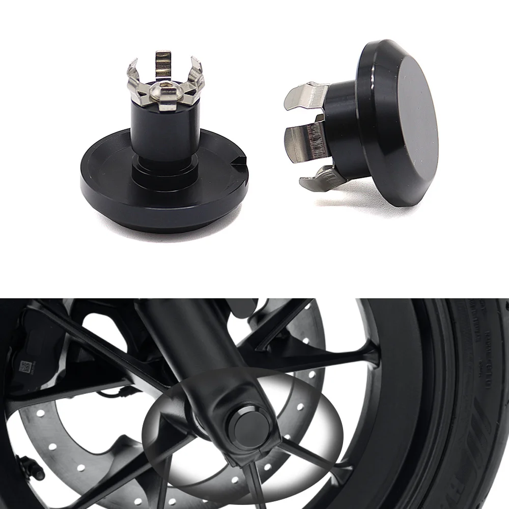 

Motorcycle Front Axle Nut Covers Pivot Bolt Covers For Harley For Sportster S 1250 RH1250 S PAN AMERICA 1250 S PA1250 2021 2022