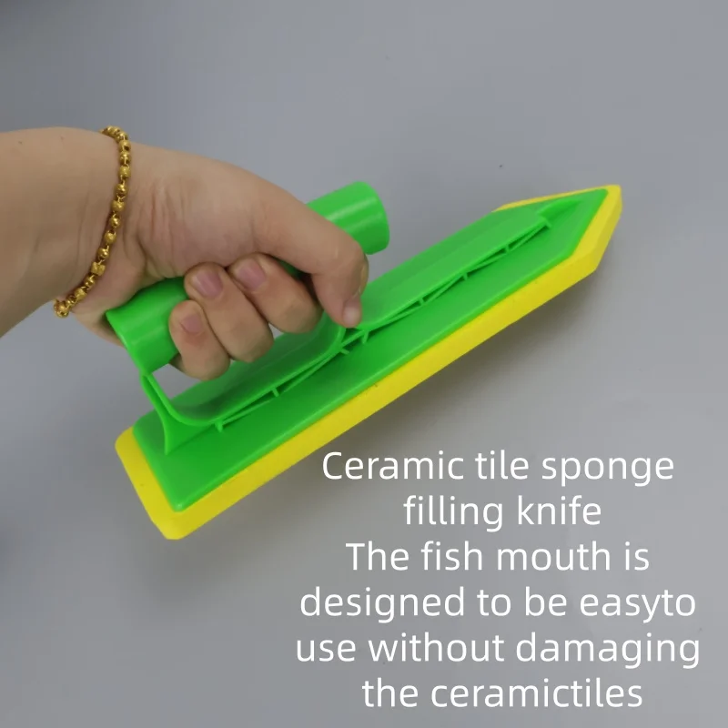 1PC Sponge Foam Float Trowel Tile Grout Spatula Wall Putty Scraper Caulking Tool for Floor Stucco Beauty Seam Construction Tools view 5