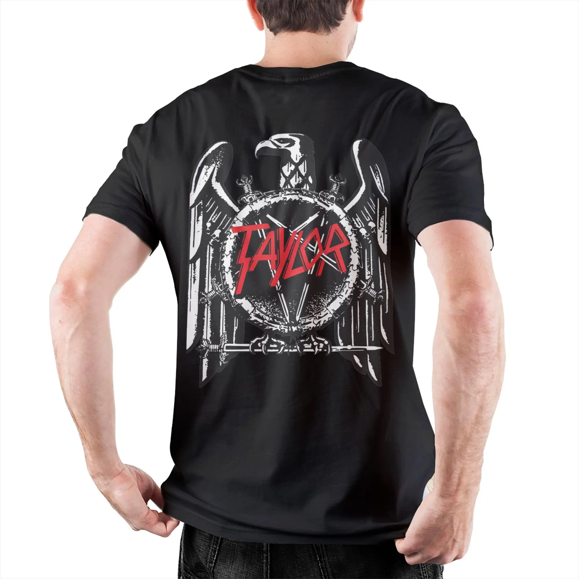 

Men Women Heavy Band Metal Slayer T Shirt Cotton Tops Vintage Short Sleeve Crew Neck Tees 4XL 5XL 6XL T-Shirt
