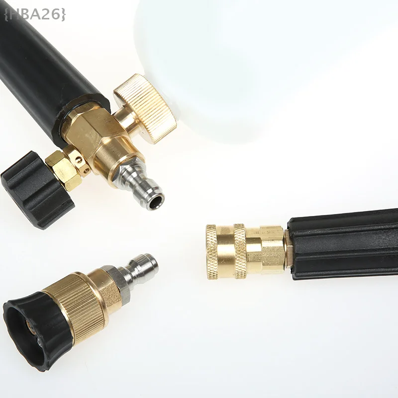 1/4 Quick Plug Thread High-pressure Clean Machine Water Gun Connector Household High-pressure Water Gun Quick Connector Adapter