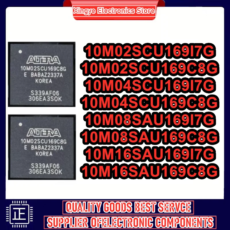 10M02SCU169I7G 10M02SCU169C8G 10M04SCU169I7G 10M04SCU169C8G 10M08SAU169I7G 10M08SAU169C8G 10M16SAU169I7G 10M16SAU169C8G BGA IC