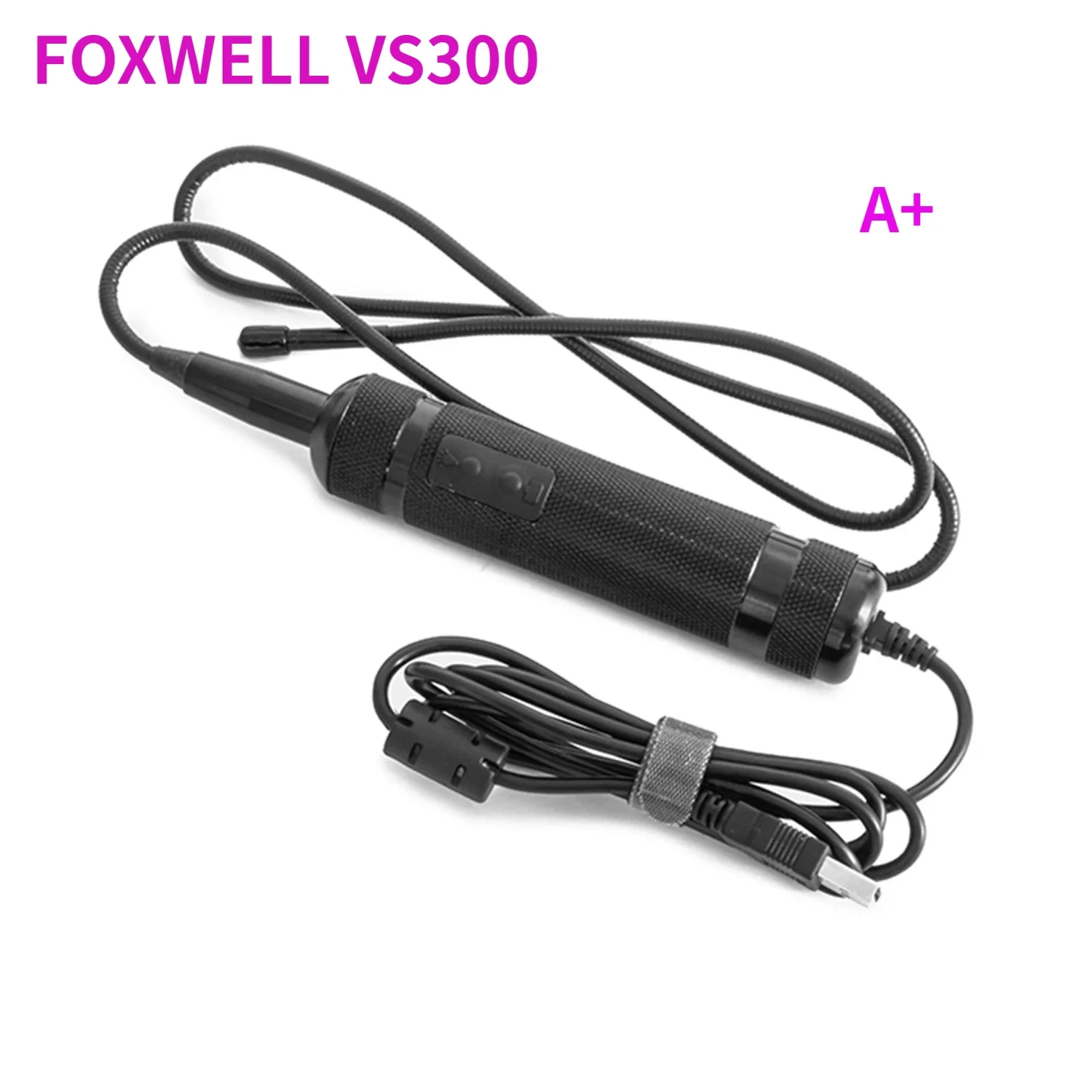 Best FOXWELL VS300 Probe Camera Built-in LED Engine Cylinder Wall Detection Water Resistant Images and video can be recorded.