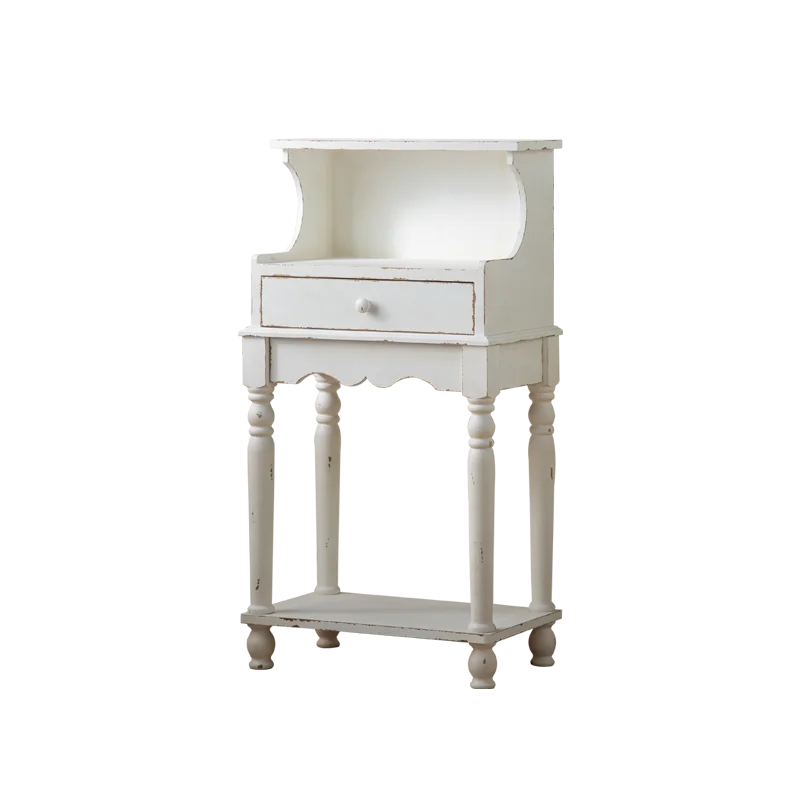 

Retro solid wood simple single writing makeup table antique sofa side cabinet storage cabinet