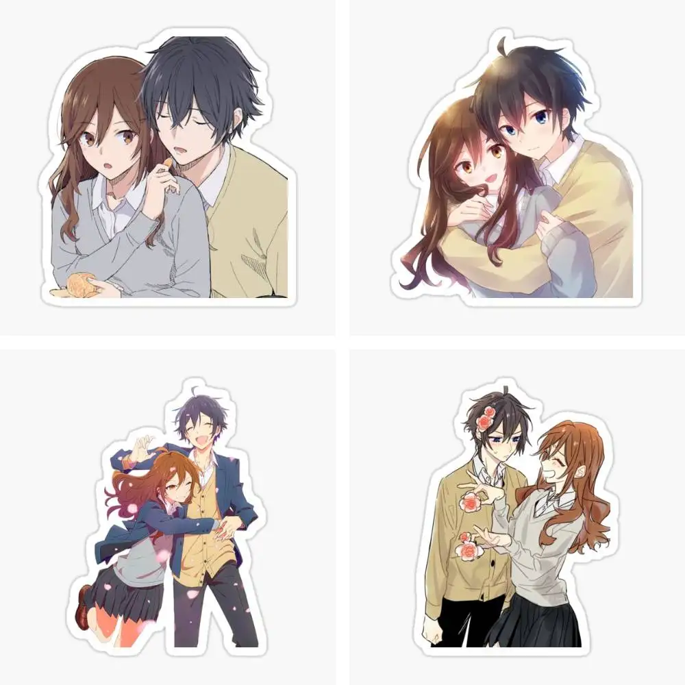 Horimiya Anime Sticker Car Window Bumpers Die-cut Vinyl Stickers Decorative Accessories