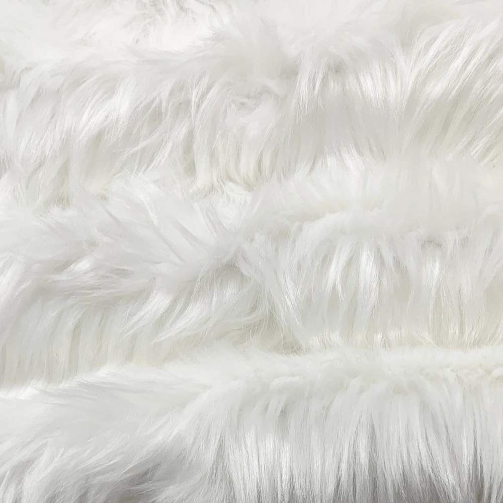 High density thick shaggy plush fabric pile 1.57inch DIY Doll Hair  fursuit fur Beard Craft Patchwork Garment Sewing Accessories
