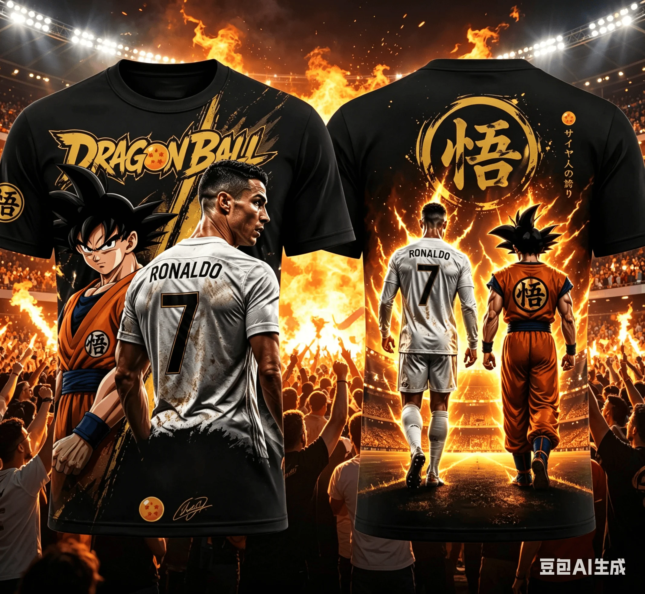 Camiseta de Verano 2026 con Estampado 3D de Dragon Ball, Cuello Redondo, Transpirable, para Hombre y Niños, Ideal para Deportes como Fútbol
