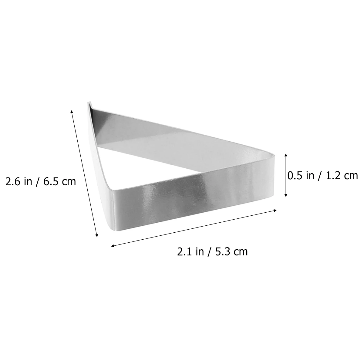 

6 Pcs Triangle Tablecloth Clips Adjustable Clamps Cover Holders Stainless Steel For Weddings Parties Picnics Buffets Fits Most