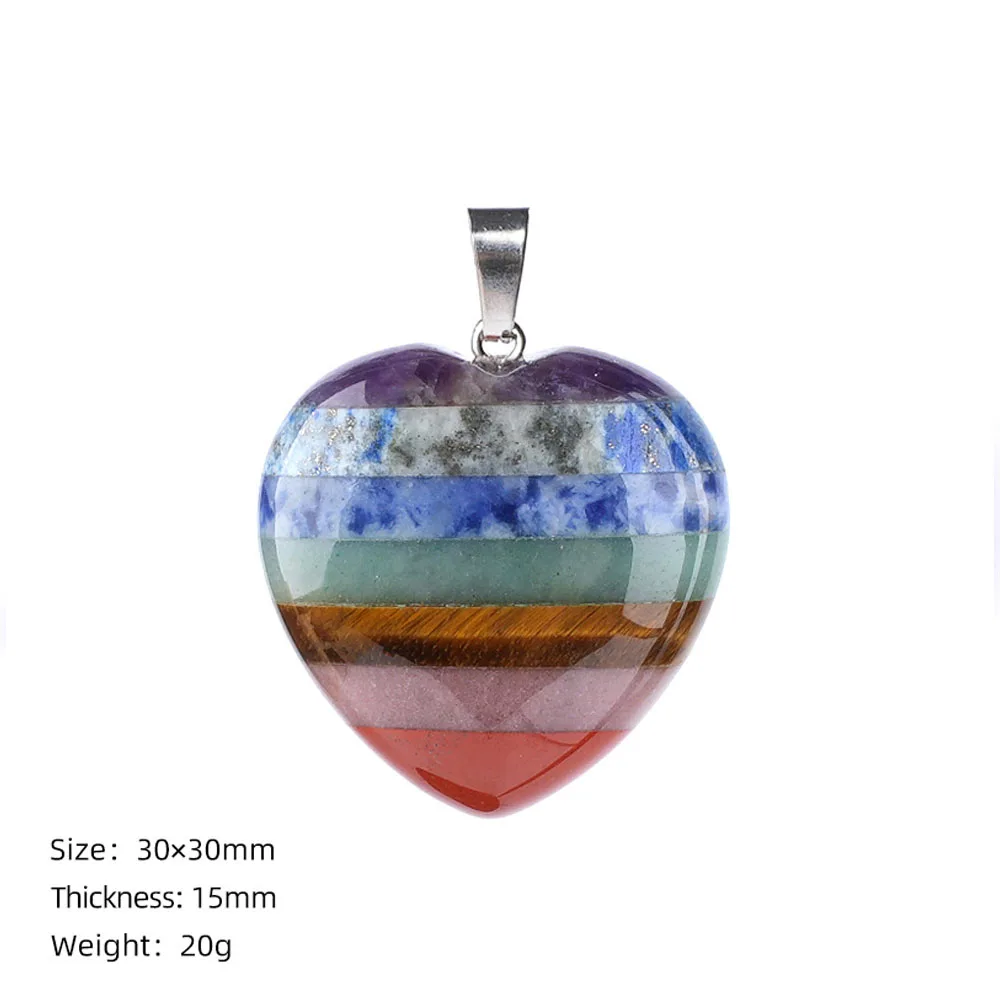 Rainbow Stone Crystal Pendant for DIY Jewellery Making