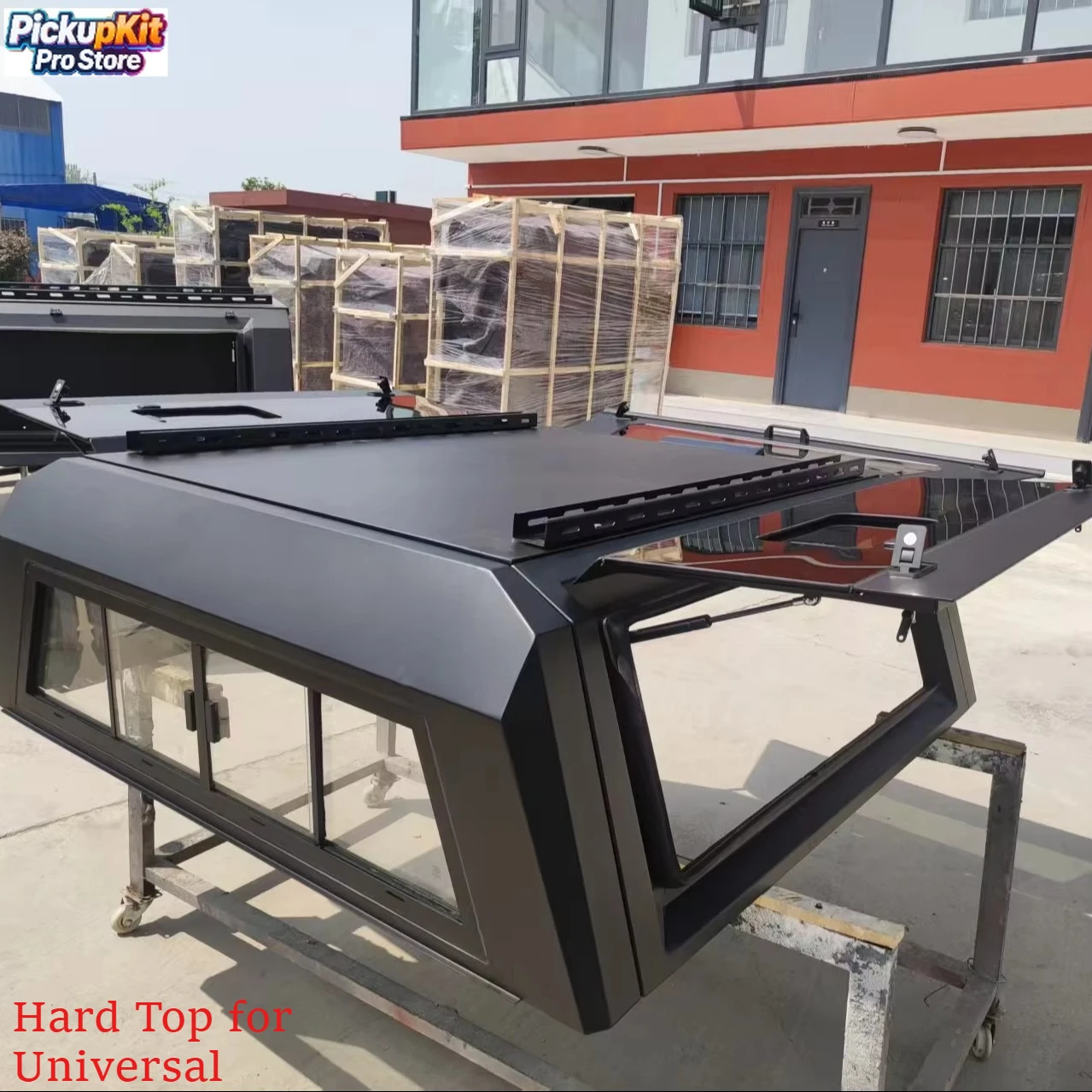 

Премиальный усиленный кемпер-тент для внедорожников 4x4 из алюминиевого сплава с жесткой крышей, ручным управлением и водонепроницаемостью