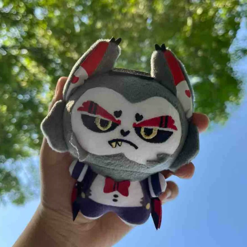 10cm Cotton Doll  Hazbin Hotel Vox Imitation Baby Trendy Play Toy for Festival Gift Animated Movie Periphery Collectible