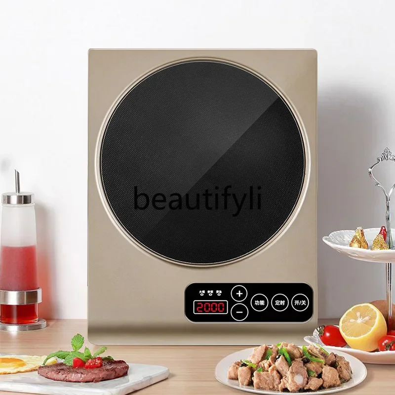 A61 Induction Cooker Desktop Household Touch Control High Power Intelligent Single Burner Waterproof Touch Type